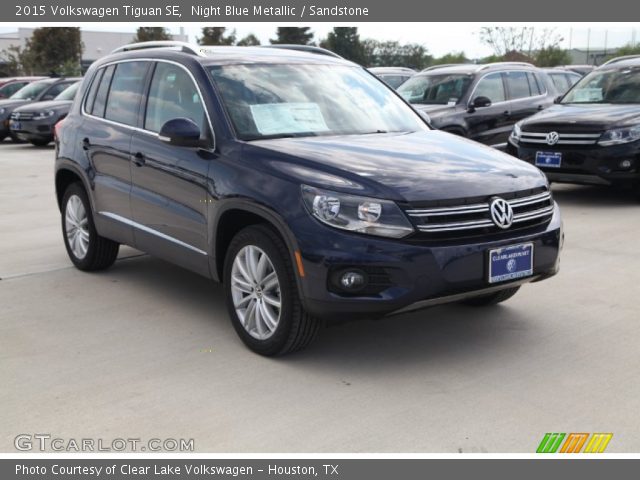 2015 Volkswagen Tiguan SE in Night Blue Metallic