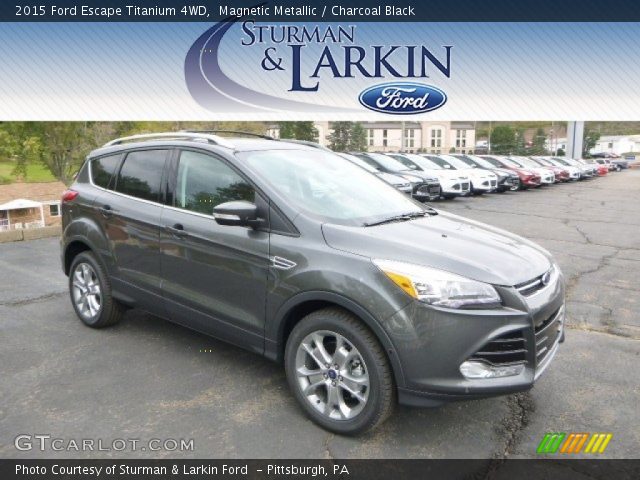 2015 Ford Escape Titanium 4WD in Magnetic Metallic