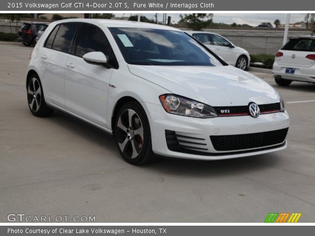 2015 Volkswagen Golf GTI 4-Door 2.0T S in Pure White