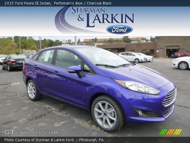 2015 Ford Fiesta SE Sedan in Perfomance Blue