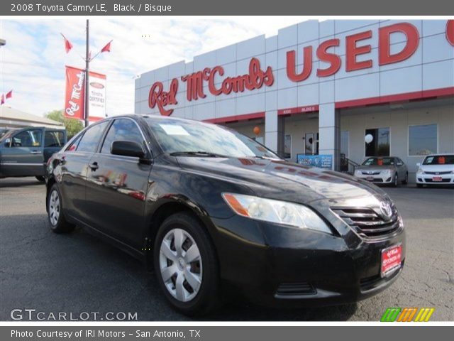 2008 Toyota Camry LE in Black