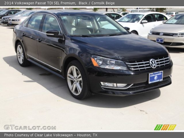 2014 Volkswagen Passat TDI SEL Premium in Black