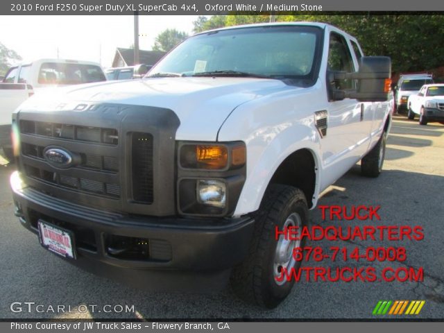 2010 Ford F250 Super Duty XL SuperCab 4x4 in Oxford White