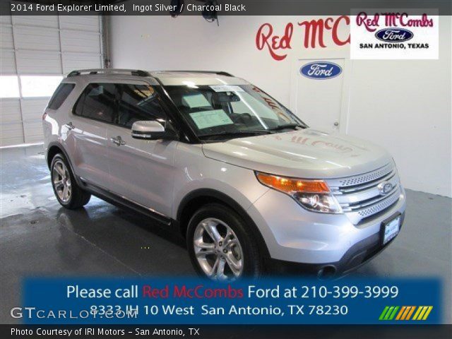 2014 Ford Explorer Limited in Ingot Silver