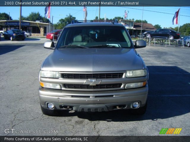 2003 Chevrolet Suburban 1500 Z71 4x4 in Light Pewter Metallic