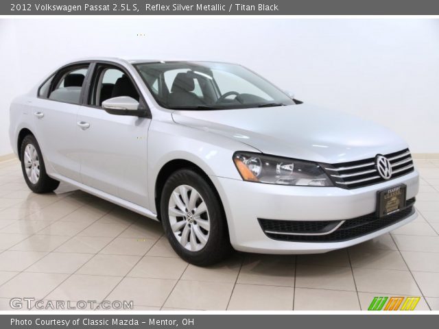 2012 Volkswagen Passat 2.5L S in Reflex Silver Metallic