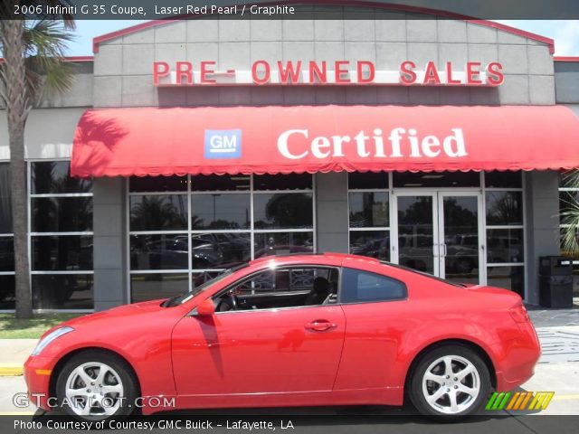 2006 Infiniti G 35 Coupe in Laser Red Pearl