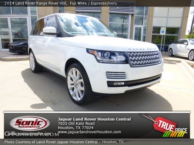 2014 Land Rover Range Rover HSE in Fuji White