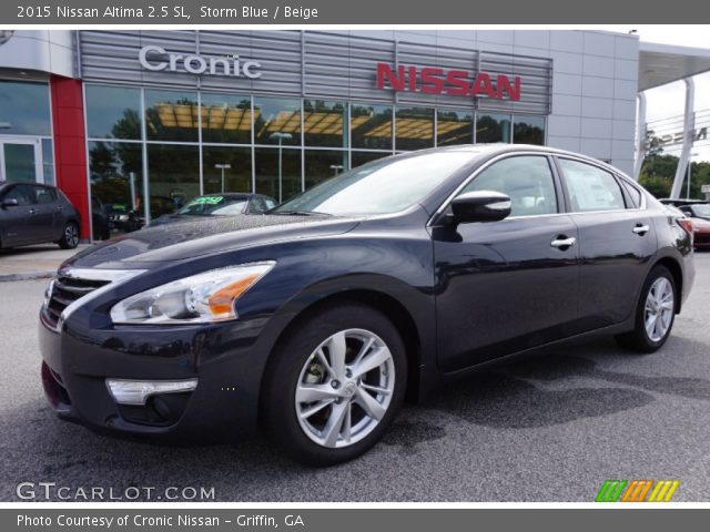 2015 Nissan Altima 2.5 SL in Storm Blue