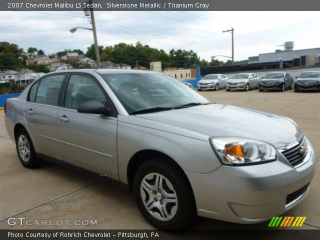 2007 Chevrolet Malibu LS Sedan in Silverstone Metallic