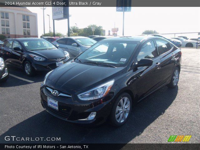 2014 Hyundai Accent GLS 4 Door in Ultra Black