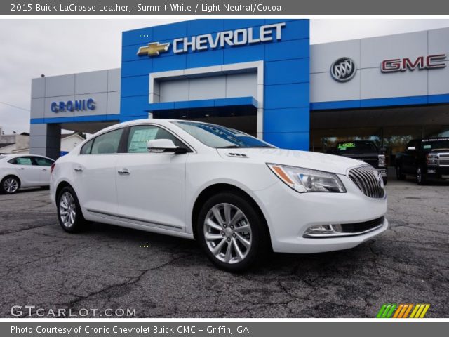 2015 Buick LaCrosse Leather in Summit White