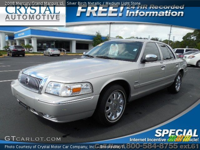 2008 Mercury Grand Marquis LS in Silver Birch Metallic