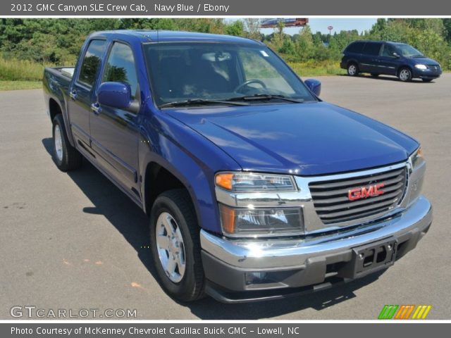 2012 GMC Canyon SLE Crew Cab in Navy Blue