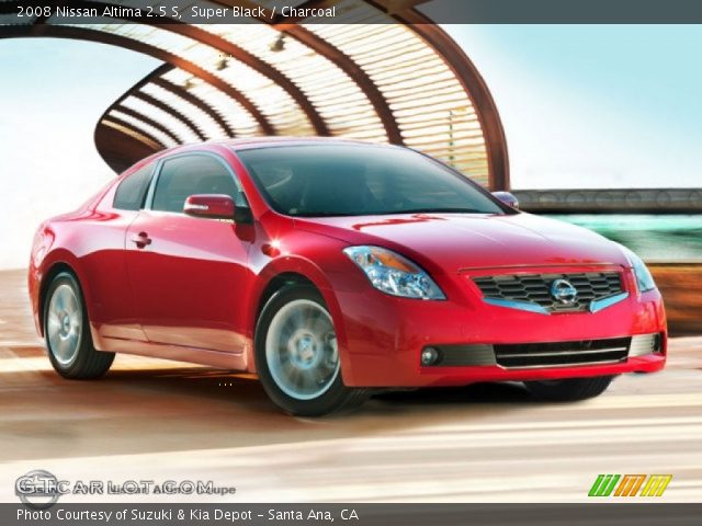 2008 Nissan Altima 2.5 S in Super Black