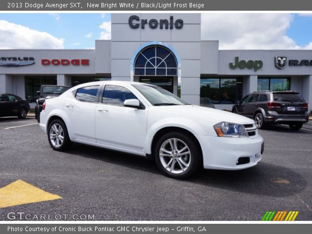 2013 Dodge Avenger SXT in New Bright White