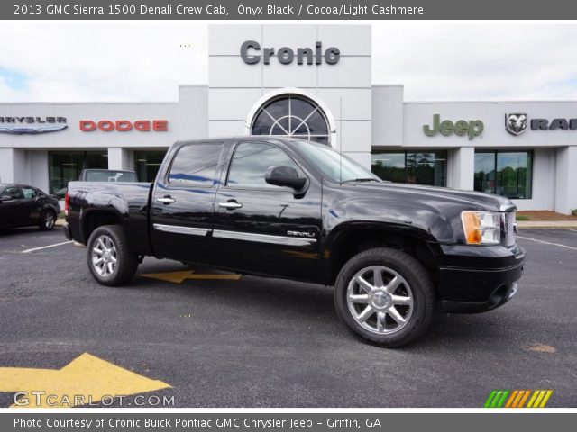 2013 GMC Sierra 1500 Denali Crew Cab in Onyx Black