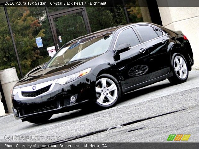2010 Acura TSX Sedan in Crystal Black Pearl