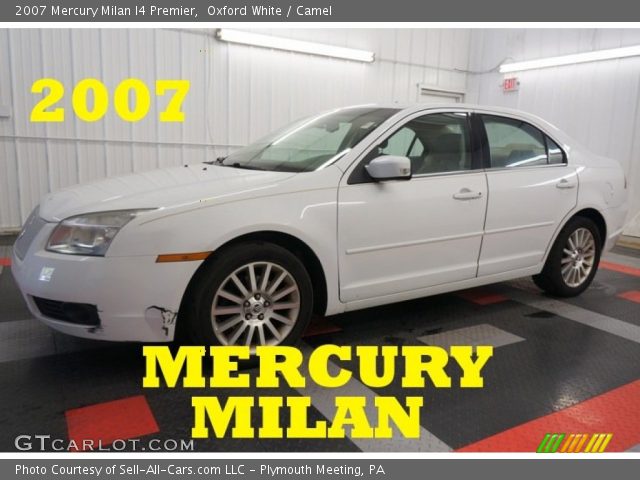 2007 Mercury Milan I4 Premier in Oxford White