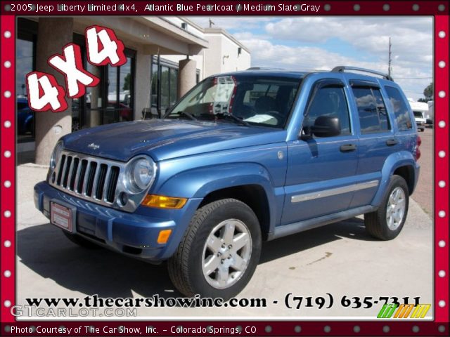 2005 Jeep Liberty Limited 4x4 in Atlantic Blue Pearlcoat