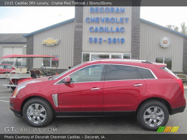 2015 Cadillac SRX Luxury in Crystal Red Tintcoat