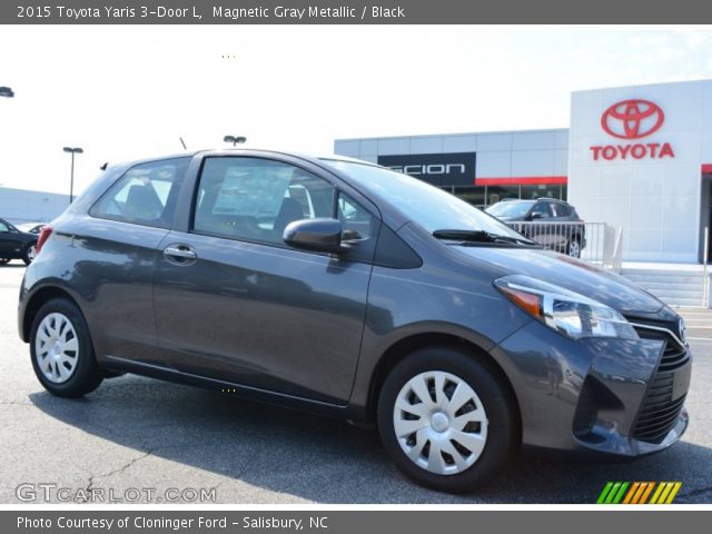 2015 Toyota Yaris 3-Door L in Magnetic Gray Metallic