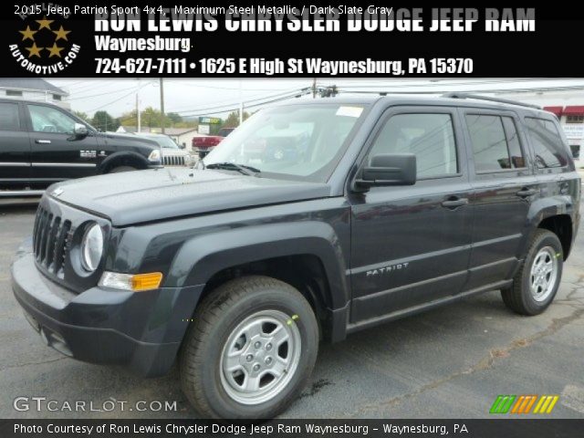 2015 Jeep Patriot Sport 4x4 in Maximum Steel Metallic