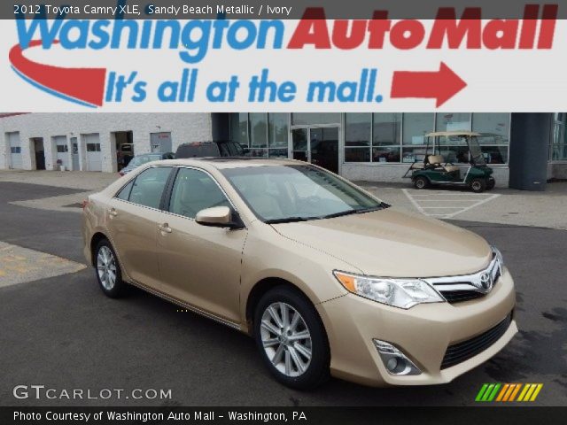2012 Toyota Camry XLE in Sandy Beach Metallic