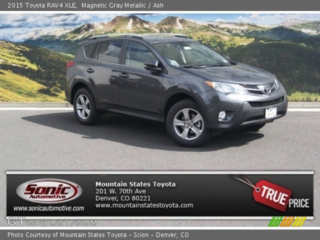 2015 Toyota RAV4 XLE in Magnetic Gray Metallic