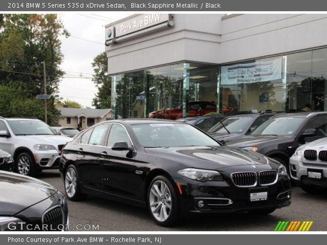 2014 BMW 5 Series 535d xDrive Sedan in Black Sapphire Metallic