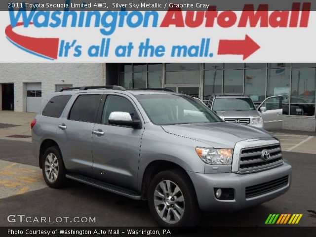 2011 Toyota Sequoia Limited 4WD in Silver Sky Metallic