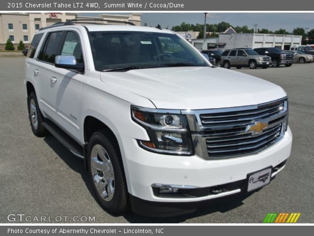 2015 Chevrolet Tahoe LTZ 4WD in Summit White