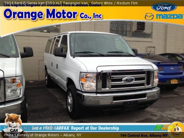 2014 Ford E-Series Van E350 XLT Passenger Van in Oxford White