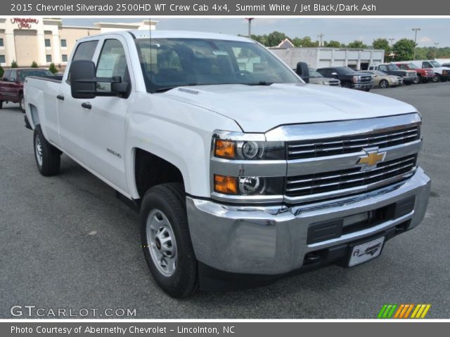 2015 Chevrolet Silverado 2500HD WT Crew Cab 4x4 in Summit White
