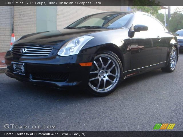 2007 Infiniti G 35 Coupe in Black Obsidian