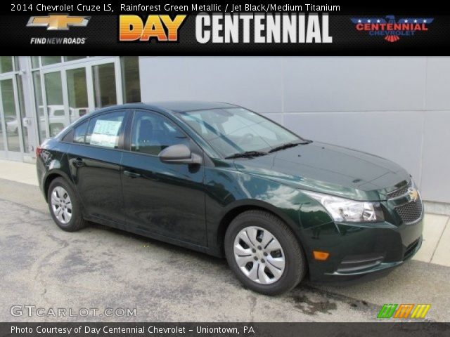 2014 Chevrolet Cruze LS in Rainforest Green Metallic