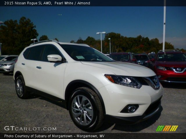 2015 Nissan Rogue SL AWD in Pearl White