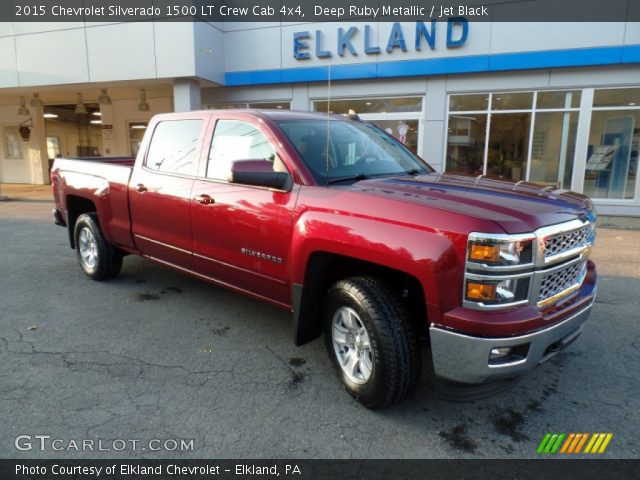 2015 Chevrolet Silverado 1500 LT Crew Cab 4x4 in Deep Ruby Metallic