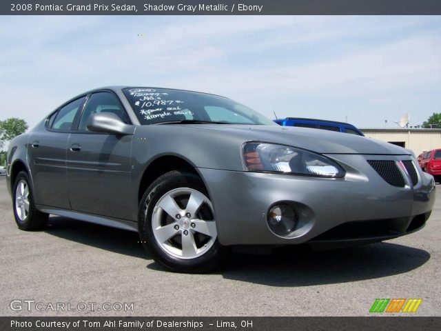 2008 Pontiac Grand Prix Sedan in Shadow Gray Metallic