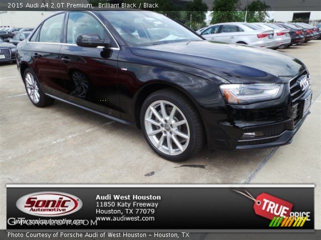 2015 Audi A4 2.0T Premium in Brilliant Black