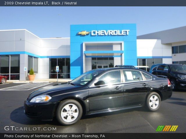 2009 Chevrolet Impala LT in Black