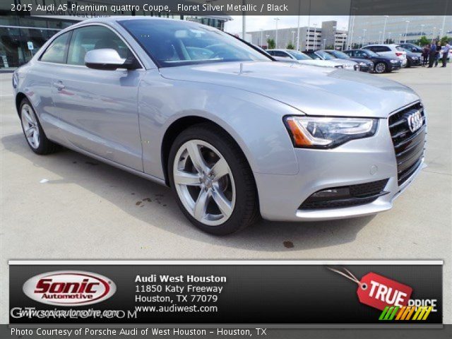 2015 Audi A5 Premium quattro Coupe in Floret Silver Metallic