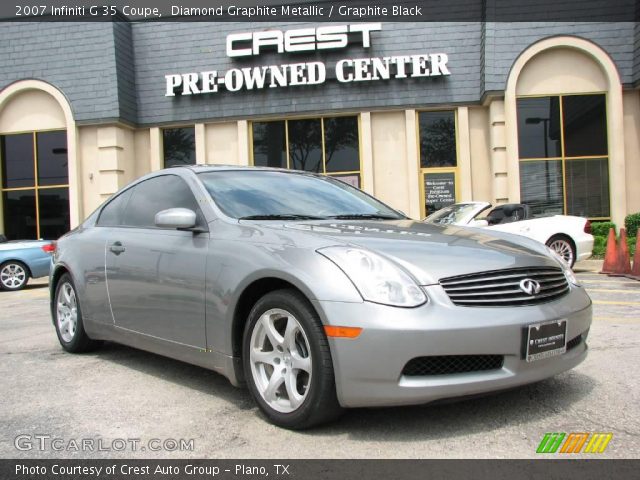 2007 Infiniti G 35 Coupe in Diamond Graphite Metallic