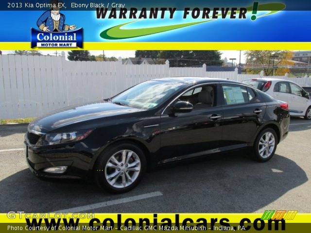 2013 Kia Optima EX in Ebony Black