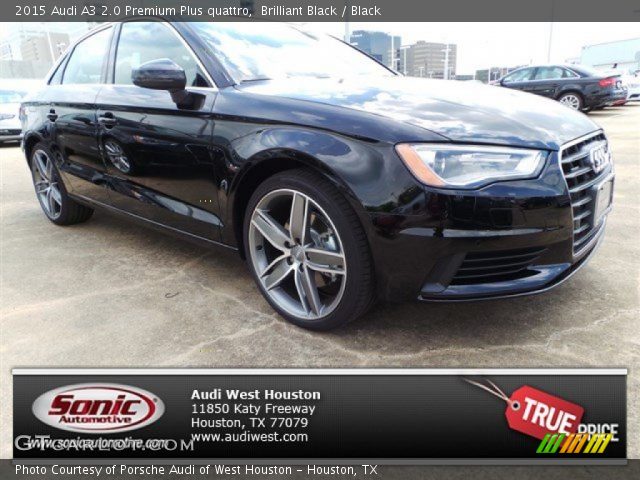 2015 Audi A3 2.0 Premium Plus quattro in Brilliant Black