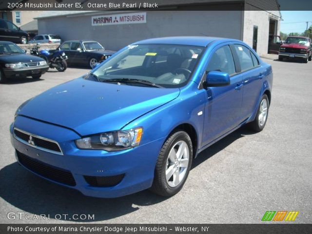 2009 Mitsubishi Lancer ES in Octane Blue Pearl