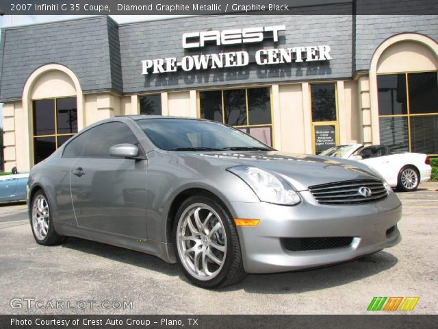 2007 Infiniti G 35 Coupe in Diamond Graphite Metallic