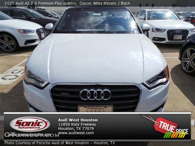 2015 Audi A3 2.0 Premium Plus quattro in Glacier White Metallic