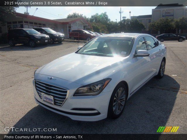 2015 Hyundai Genesis 3.8 Sedan in Casablanca White