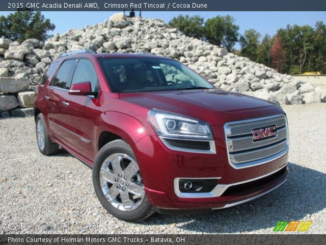 2015 GMC Acadia Denali AWD in Crimson Red Tincoat